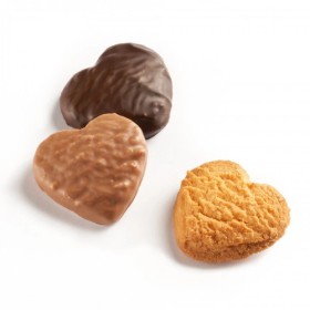 Assortiment "trio de petits coeurs"