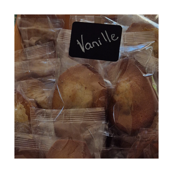 Madeleine à la vanille